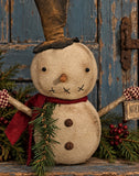 #DSM Primitive Snowman "SAM" By Dawn's Attic Treasures