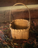 #SBRY-M Primitive "Mustard" Square Berry Basket