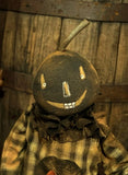 #PRR-DAW Primitive "PERRY" Pumpkin By Dawn's Attic Treasures