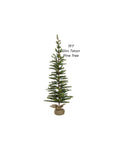 #XX2263 Primitive 7FT Teton Pine Tree With Burlap Base