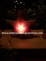 #VJMSB Primitive Large Brown Cinnamon Star Silicone Bulb  Electric Grubby Bulb