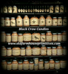 Black Crow  Candles 8 OUNCE JAR