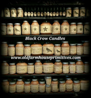 Black Crow  Candles 8 OUNCE JAR