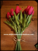 #RT3 Realistic Spring Red Tulips🌷