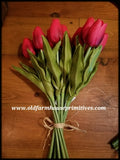 #RT3 Realistic Spring Red Tulips🌷