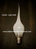 #CTW1 Candle Light Bulb