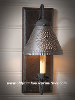 Crestwood Sconce in Black (Made In USA)