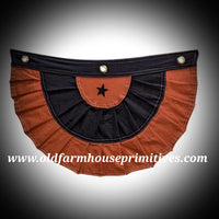 #HB2 Primitive Black & Orange Halloween Bunting 🎃