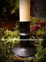 #WL11 Primitive Colonial Battery Operated Window Candle Light on "Traditional Stand" #1 Seller