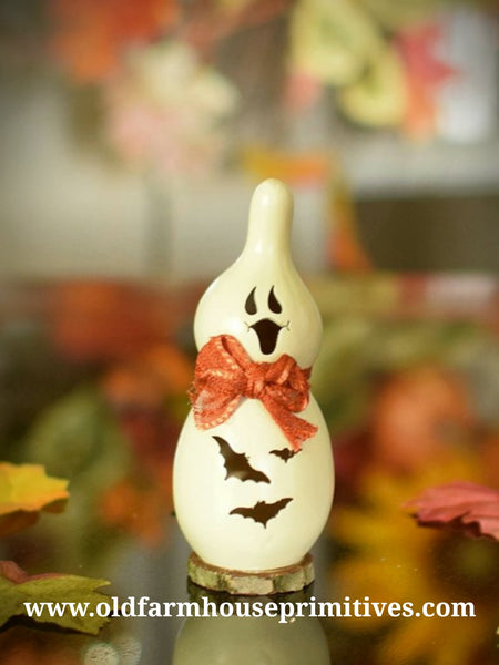 #MBGF76 Meadowbrooke Gourd "Lil Jake" Ghost (Made In USA) Back In Stock