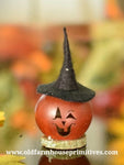 #MBGF77 Meadowbrooke Gourd "Lil Klarissa" Pumpkin Witch (Made In USA)