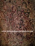 Miller Falls Wing Back Chair Multi Otto Fabric  (IN STOCK FOR PICK UP)