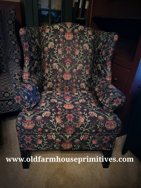 Deep River Wing back Chair  (IN STOCK FOR PICK UP)