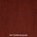 1027 Shelby Burgundy (A) Furniture Upholstery Fabric
