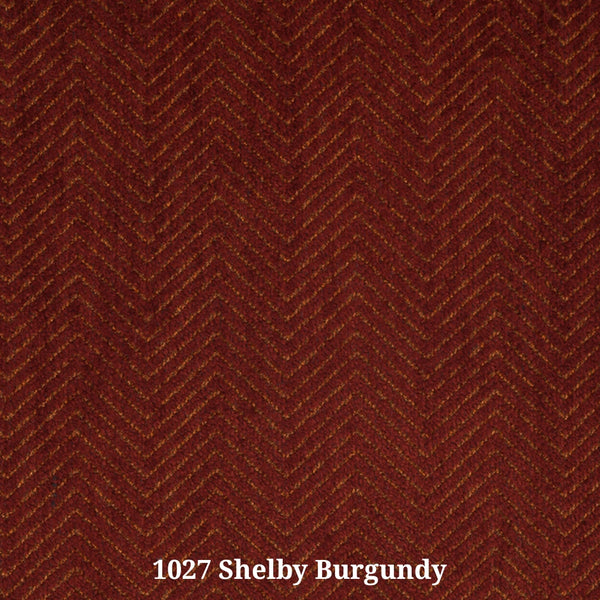 1027 Shelby Burgundy (A) Furniture Upholstery Fabric