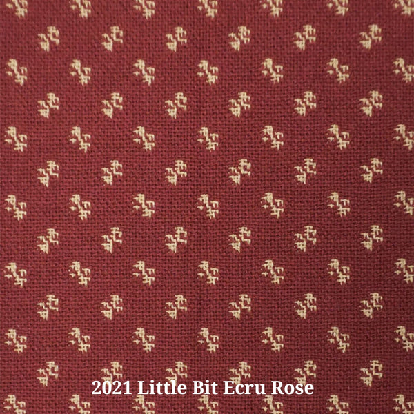 2021 Little Bit Ecru Rose(B) Furniture Upholstery Fabric