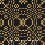2042 Lovers Knot Ecru Black(B) Furniture Upholstery Fabric