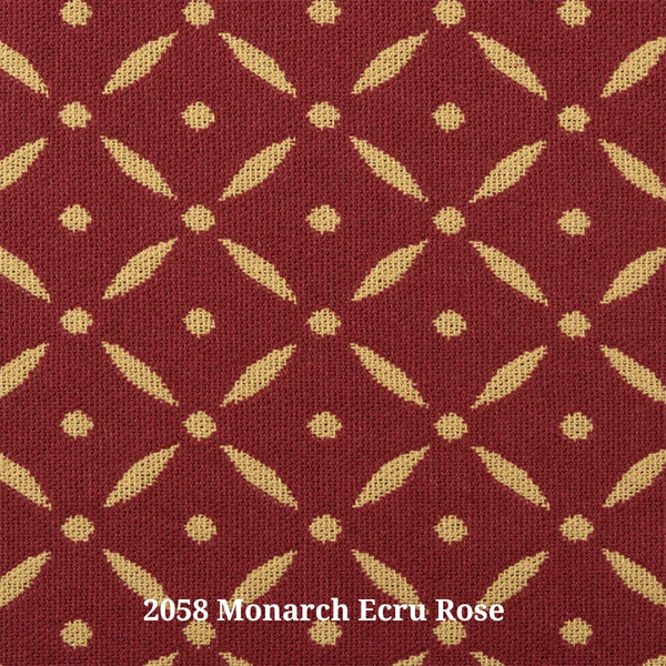 2058 Monarch Ecru Rose(B) Furniture Upholstery Fabric