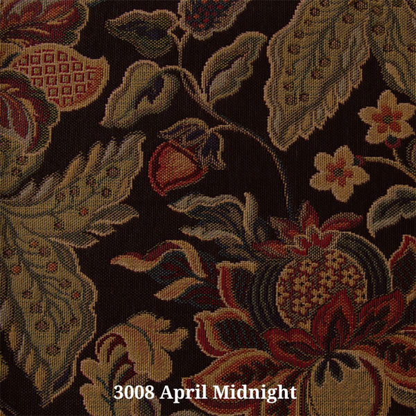 3008 April Midnight (C) Furniture Upholstery Fabric