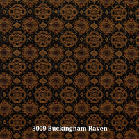 3009 Buckingham Raven (C) Furniture Upholstery Fabric