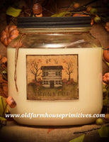 #HSAS4 Primitive Soy Candle "Autumn Splendor" 64 oz. (Made In USA)