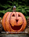 #RH32 Primitive Resin Orange Big Mouth Pumpkin🎃