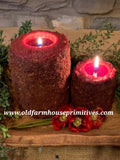 #TCS2 Primitive Apple Bourbon Hearth Candle (Made In USA)