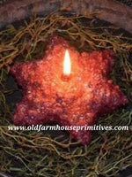 #TCS188 Cranberry Floating Star Candle Kit (Made In USA) Back In Stock!