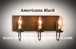 Primitive Vanity Light in Americana Colors