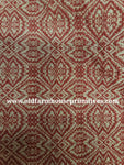 #PCT93 Pebble Brook Cranberry And Tan Textile