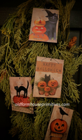 #10513 "Spooky Fun" Halloween Ornaments