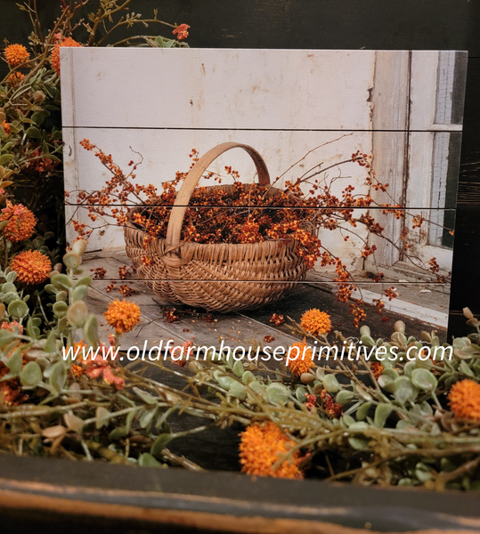 #PA318A "Bittersweet Basket" Pallet Art