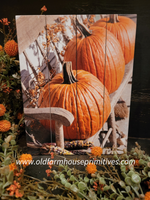 #PA595A "Pumpkin Bench" Pallet Art
