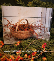 #PA318A "Bittersweet Basket" Pallet Art