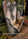 #DAW7 Primitive Distressed Wood Counter Display Box (Made In USA)