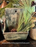 #DAW7 Primitive Distressed Wood Counter Display Box (Made In USA)