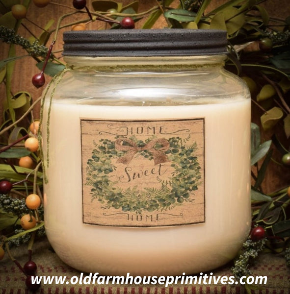 #HSC64HM "Spiced Vanilla & Almond" 64oz Jar Candle