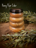 #JBHB71 "HONEY PEAR CIDER" Baby Beehive 🐝 Jar Candle