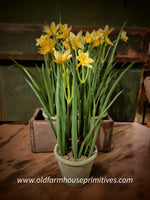 #SVDAFY Realistic "Yellow Mini Potted Daffodil"