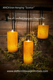 #IHCH  Iron Hanging Candle "Sconce"