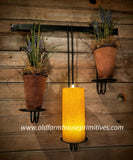#IHCH  Iron Hanging Candle "Sconce"