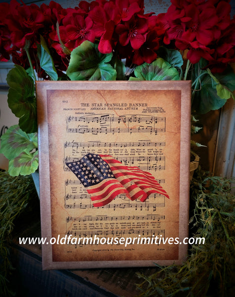 #VBD1570 "Star Spangled Banner" Canvas