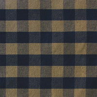 #1004 Tavern Check Ecru Navy (B) Furniture Upholstery Fabric