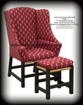 Center Inn Gent Collection Chair and Footstool
