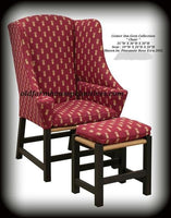 Center Inn Gent Collection Chair and Footstool