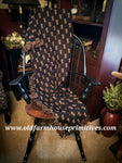 #BMPJA Black & Mustard Pineapple Jacquard Afghan 🍍