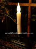 #PWC2 Primitive Colonial Dusk to Dawn Sensor Window Candle #1 SELLER  BACK IN STOCK!