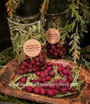 #RPCDR Primitive Red Pantry Apple Pods & Natural "Unscented" Cedar Tip Bowl Fillers  (Made In USA) Back In Stock!
