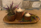 #TCS11 Primitive Country Garden Hearth Candle (Made In USA)