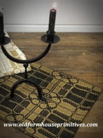 #PCT28 Yorktown Weave Black And Mustard Textile #1 Seller ♥️